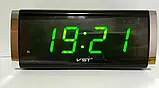 Електронний мережевий годинник VST-730-2 220В SV227, фото 2