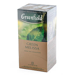 Чай пакетований зелений Greenfield "Green Melissa" Меліса (25шт/уп)