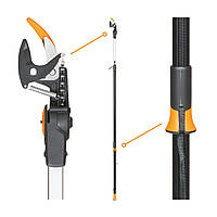 Висоторіз телескопічний секатор UPX86 240-400см для обрізки дерев на штанзі (Фіскарс Фінляндія)