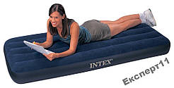 Ліжко-матрац велюр INTEX 68950 Розмір191x76x22 см