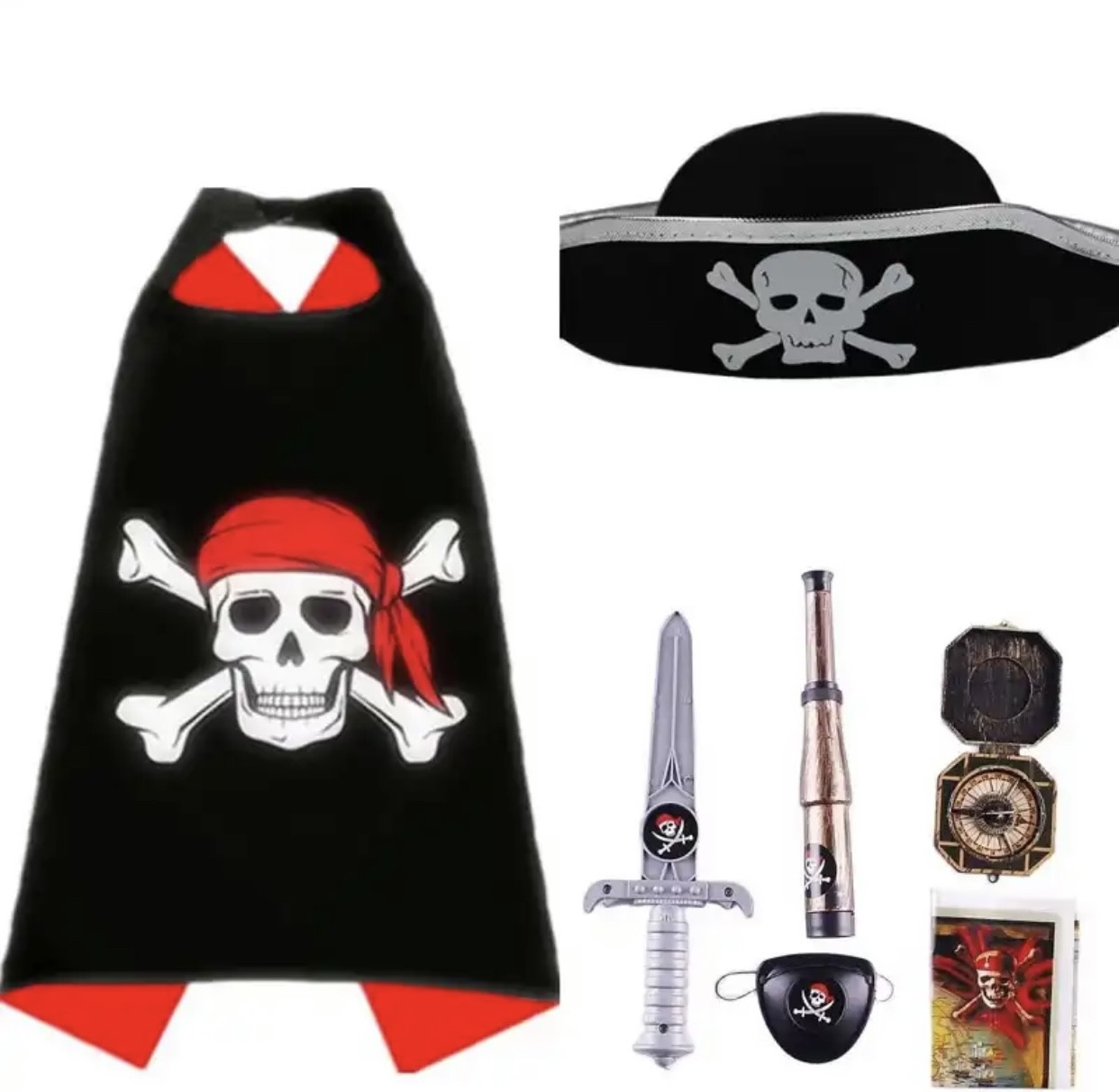 Костюм Пірата, новорічний костюм для хлопчика, костюми для дітей, набір Пірата