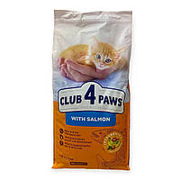 Корм Клуб 4 Лапы На Развес для котят Club 4 Paws Премиум со вкусом лосося ( Цена за 1 кг корма)
