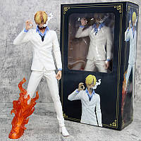 Фигурка, статуэтка Санджи (Sanji) в белом костюме из аниме Ван Пис / One Piece.