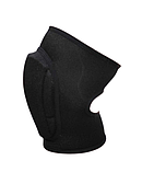 Чорні наколінники 8 мм Укріплені прошивкою вкладишів, з вирізом Vlad&K, фото 2