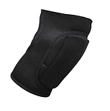 Чорні наколінники 8 мм Укріплені прошивкою вкладишів, з вирізом Vlad&K, фото 3