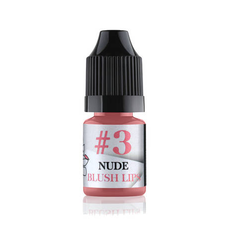 Пігмент для татуажу губ D|N NUDE BLUSH LIPS №3, 5 мл, фото 1