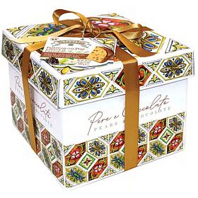 Панеттоне Valentino Panettone Con Pere E Gocce Di Cioccolato 1000g