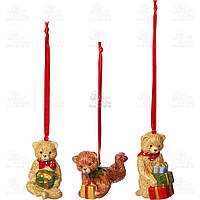 Villeroy & Boch Набор ёлочных игрушек Nostalgic Ornaments Тедди 9,5см 1483316684