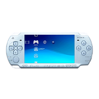 Консоль Sony PlayStation Portable Slim PSP-2ххх Модифікована 32GB Felicia Blue + 5 Вбудованих Ігор Б/У