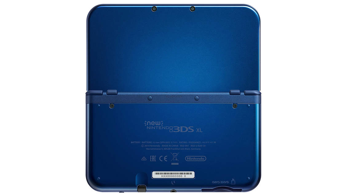 Консоль Nintendo 3DS XL New Модифицированная 32GB Blue + 10
