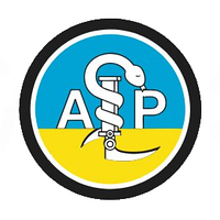 Шеврон медика "ASP" Общественное объединение анестезиологов-реаниматологов Шевроны на заказ (AN-12-295-14)