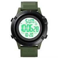 Годинник наручний чоловічий SKMEI 1508AGWT ARMY GREEN-WHITE. VA-205 Колір: зелений