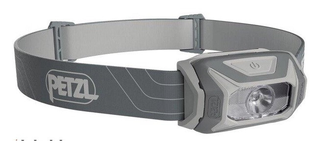 Налобний потужний ліхтар Petzl Tikkina Gray (E060AA00), 3xAAA, 300 Lm, IPX4, 3 режими