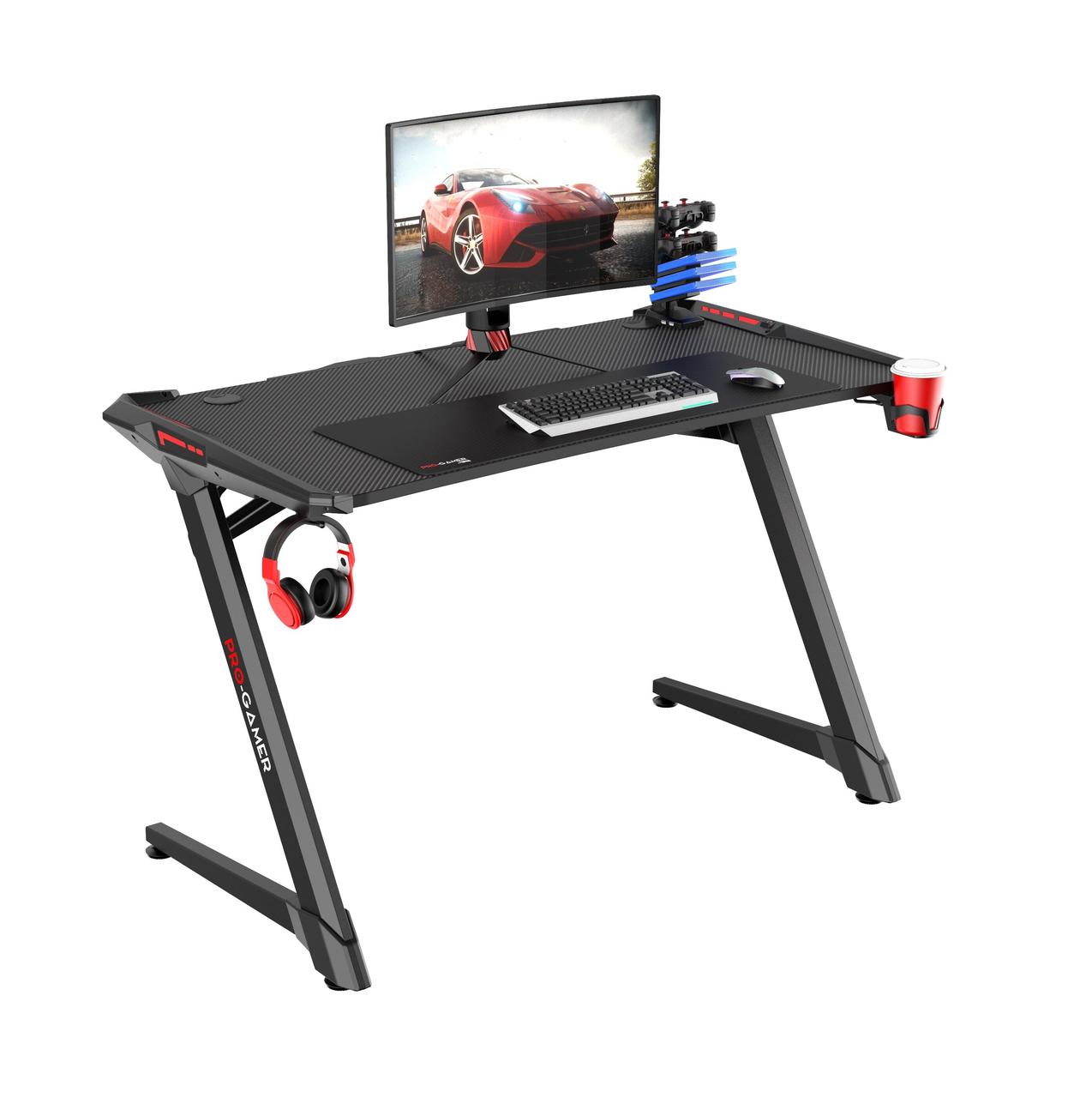 Геймерський стіл PRO-GAMER D-4000 Black