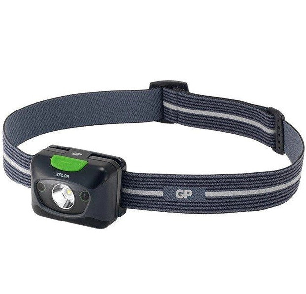 Налобний потужний ліхтар GP XPLOR PH15 (GPPH15E-2B1), Sensor, 3xAAA, IPX6, 4 режими