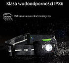 Налобний потужний ліхтар GP XPLOR PH15 (GPPH15E-2B1), Sensor, 3xAAA, IPX6, 4 режими, фото 8