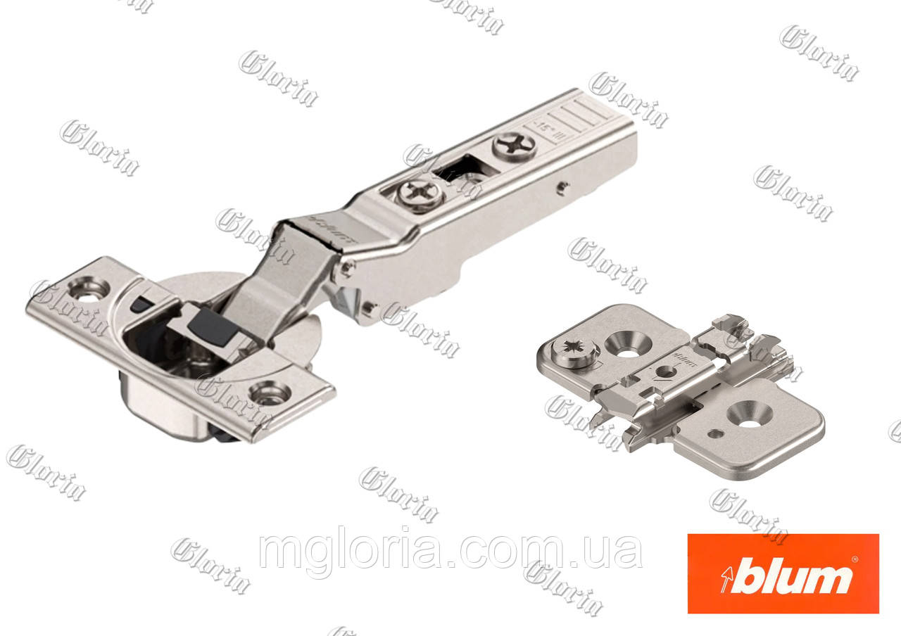 Завіса Blum Clip-Top -15° III з дотягувачем 79B3453
