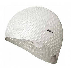 Шапка для плавання BUBBLE CAP AF Speedo 8-709290003 білий, OSFM, Land of Toys