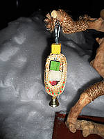 НАШІ РОБОТИ. Іграшки для папуги дерево, лоза, люф. 7