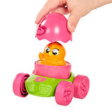 Розвиваюча іграшка Tomy Моя перша машинка Яскраве яйце рожеве, фото 4
