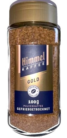Кава розчинна Himmel Gold сублімована 100 г у скляній банці
