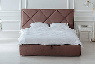 Ліжко-подіум Крістал, Ніжки Хром h-40, Розмір ліжка 180х200