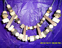 НАШІ РОБОТИ. Іграшки для папуги дерево, лоза, люф. 14