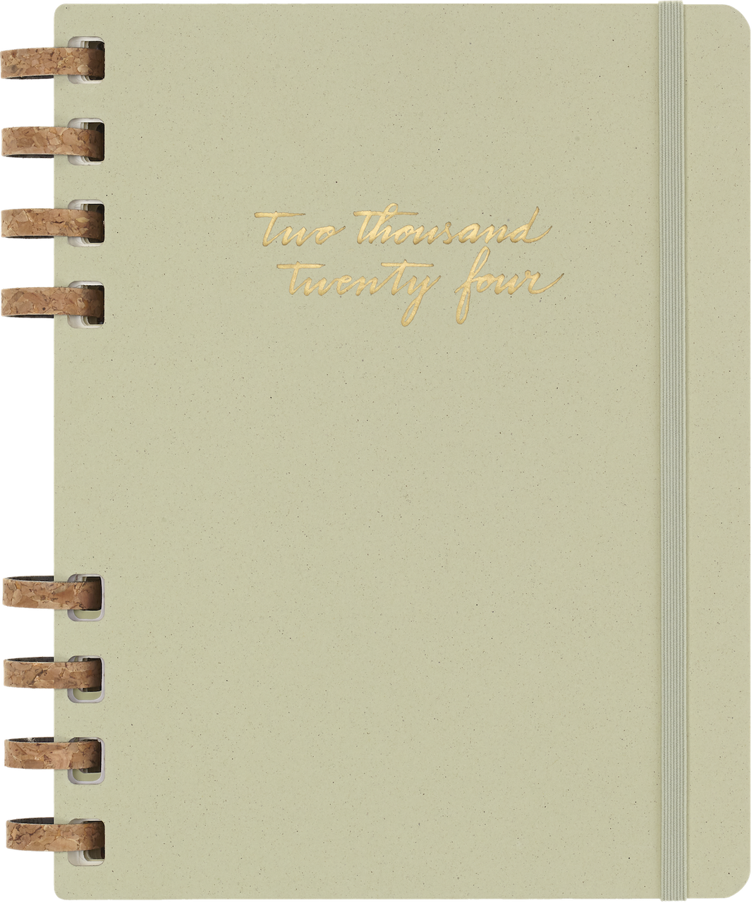 Щотижневик Moleskine 2024 Spiral великий 19х25 см ківі (8056598856347), фото 1