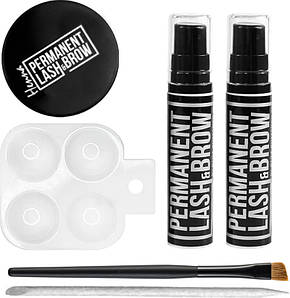Набір для домашнього фарбування Темний Шатен Permanent Lash&Brow
