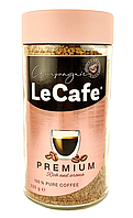 Кофе растворимый LeCafe Premium сублимированный 200 г в стеклянной банке