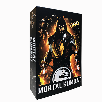 Настільна гра Mortal Kombat UNO, фото 2