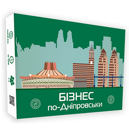 Настільна гра Бізнес по-Дніпровськи (українською), фото 1