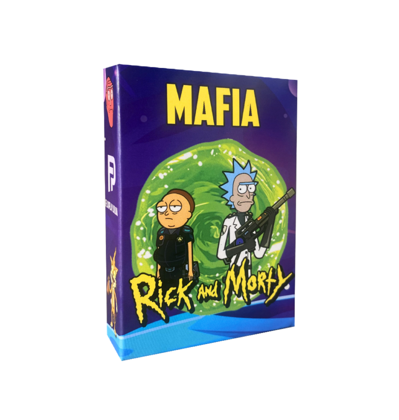 Настільна гра Mafia Rick and Morty (Мафія Рік і Морті)