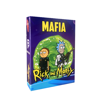 Настільна гра Mafia Rick and Morty (Мафія Рік і Морті), фото 2