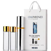 Мужской мини парфюм Kenzo L'Eau Par Kenzo, набор 3х15 мл