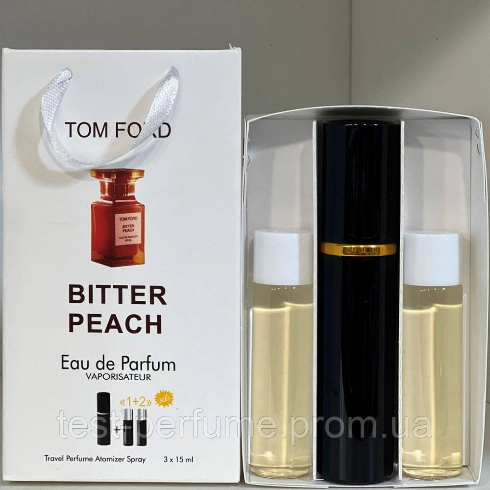 Унісекс мініпарфуми Tom Ford Bitter Peach набір 3х15 мл