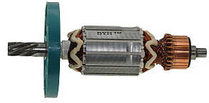 Якір відбійного молотка Makita HM 0810 / Титан PM1315 (165*41 7-з / ліво) аналог 516148-3