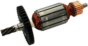 Якір відбійний молоток Makita HM 1100C / 1130C / 1140C (174 * 41 6-з ліво) аналог 516288-7