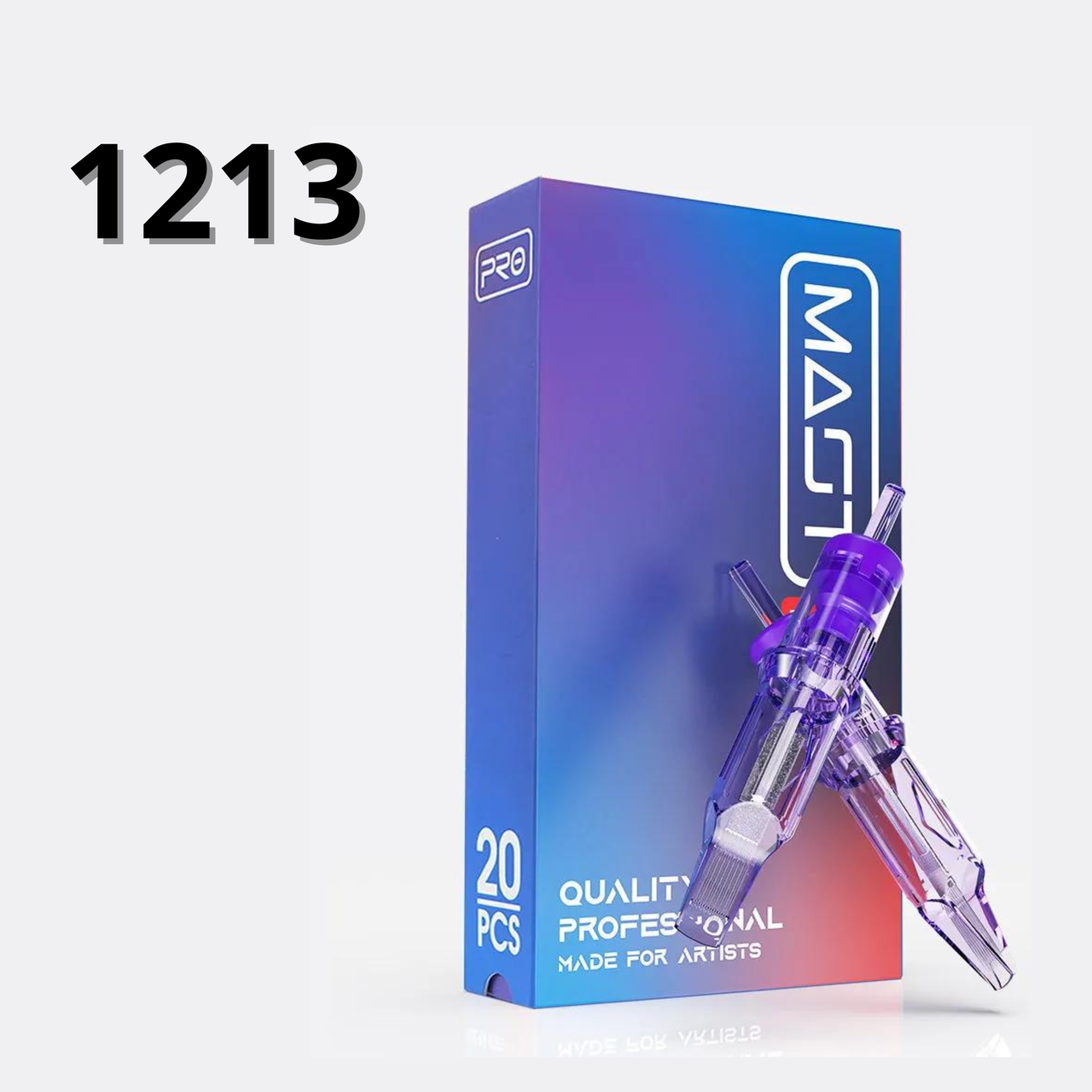 1213RL  (0,35 мм) Картриджі тату Mast PRO 1 шт (контур) картриджі