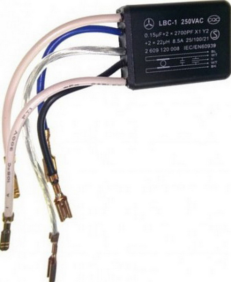 Фільтр перешкод болгарка Bosch GWS 8-125 CE оригінал 2609120008