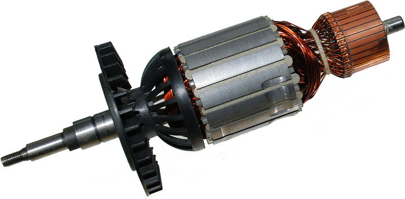 Якір (ротор)  болгарка DeWalt D28413 / D28414( 215*54 шліц 9мм)