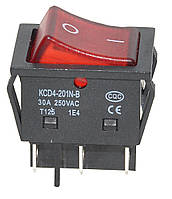 Кнопка сварочного аппарата 30A 2 положения 6 контактов 25*31,5 мм