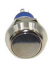 Кнопка антивандальная d17mm різьблення 12mm h19mm 4 контакти, фото 5