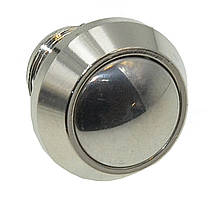 Кнопка антивандальная d17,5mm різьблення 12mm h17mm 2 контакти, фото 4