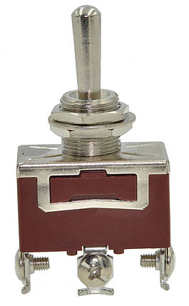 Тумблер KN (3) C-103 ON-OFF-ON (3pin) 15A 250VAC Daier, фото 3