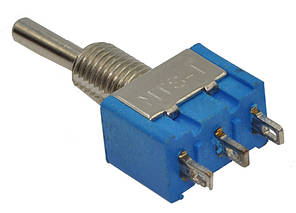 Тумблер MTS-103 ON-OFF-ON (3 pin) 6A 250VAC Daier, фото 4