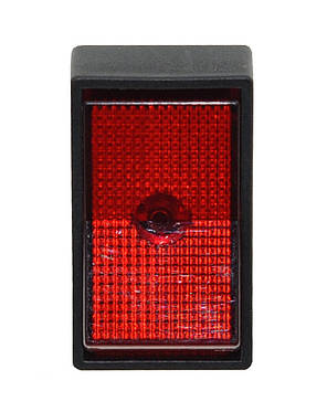 Тумблер з підсвічуванням 2 положення 3 контакти 20*34 мм 12V, фото 4
