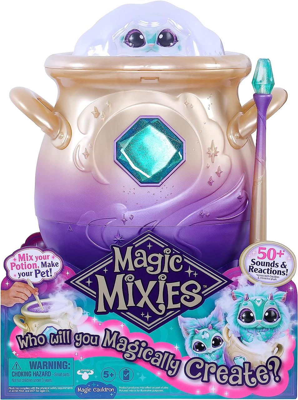 Ігровий набір Чарівний котел горщик Меджик Міксис синій Magic Mixies Magical Misting Cauldron Blue