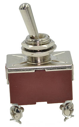 Тумблер KN (3) C-201 ON-ON (4 pin) 15A 250VAC Daier, фото 3