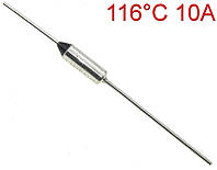 Термопредохранитель 116°C 10А250V RY01
